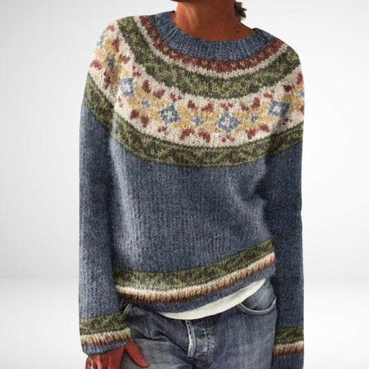 Mireille™ | Retro Herbstpullover