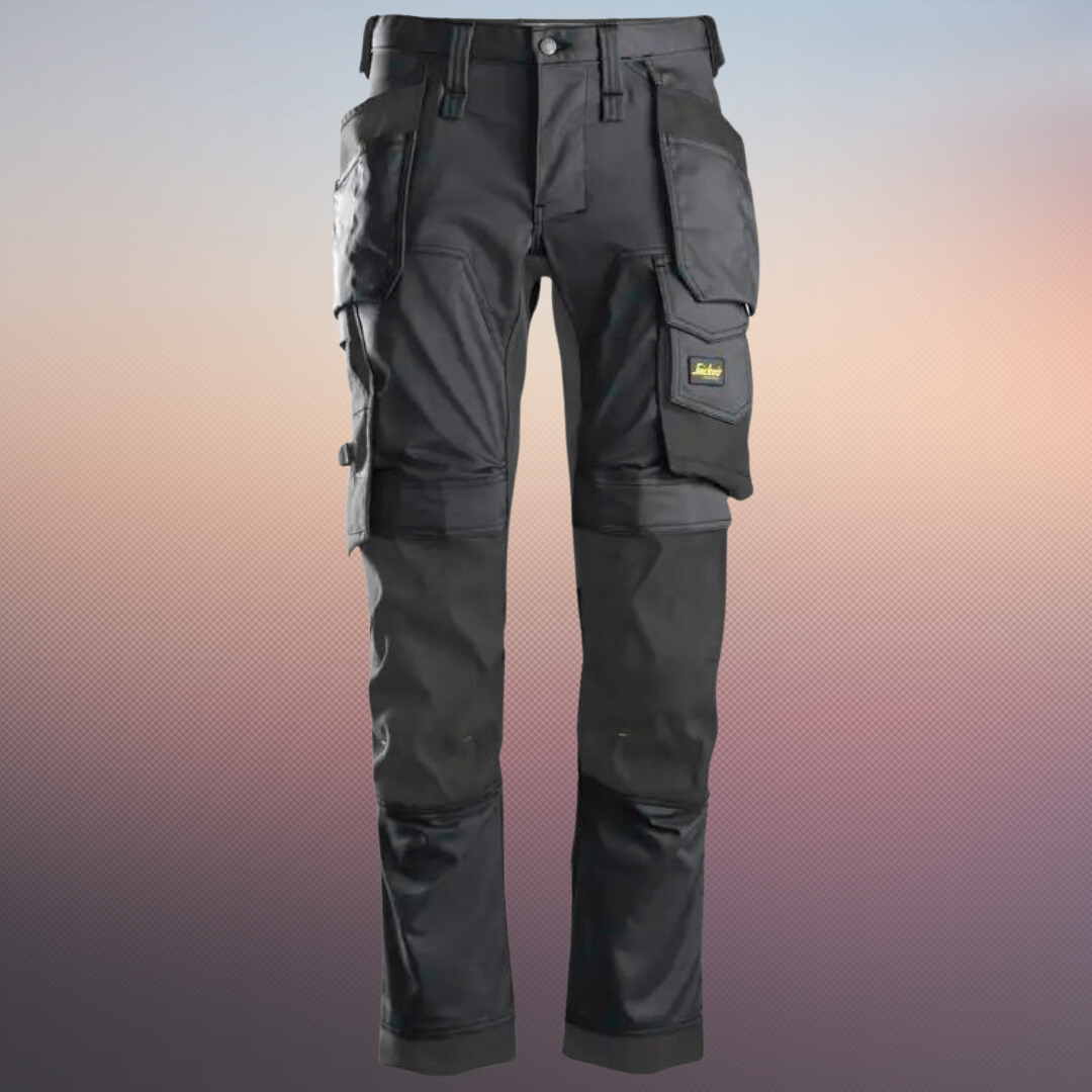 Clay™ | Stretch motorbroek met Holsterzakken