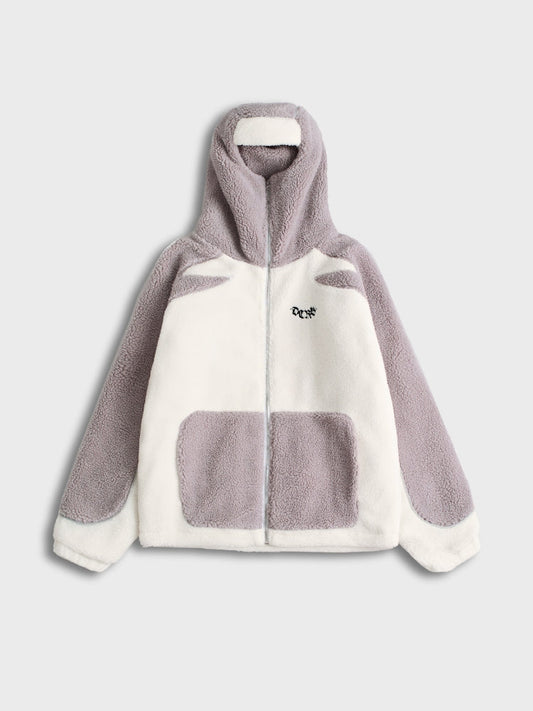 Flynn™ | Wolfsgrau & Weiß Sherpa Ninja Fleece