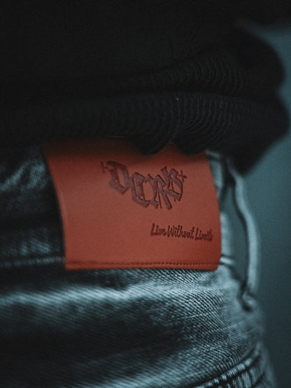 DCRB Baggy Denim Jeans - Black/Grey