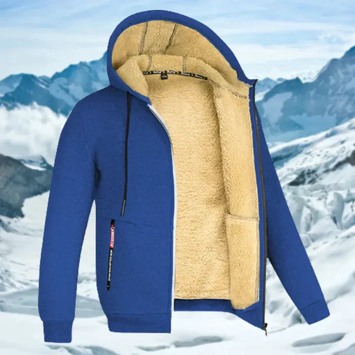 Olaf - Herren-Winterjacke mit Kapuze und Fleece