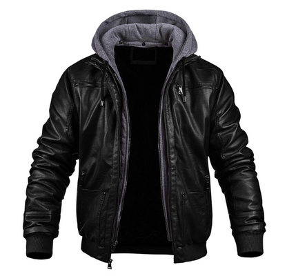 Peter™ | Premium Leder-Motorradjacke