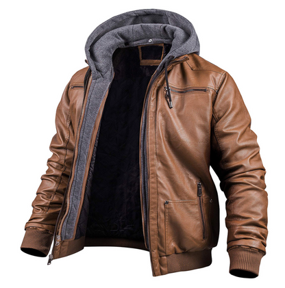 Peter™ | Premium Leder-Motorradjacke