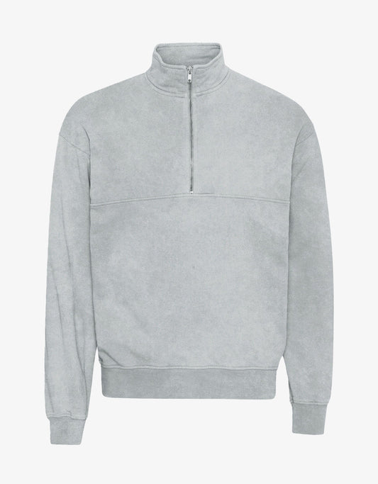 Otto™ | Verblasstes Grau Bio-Quarter-Zip-Pullover