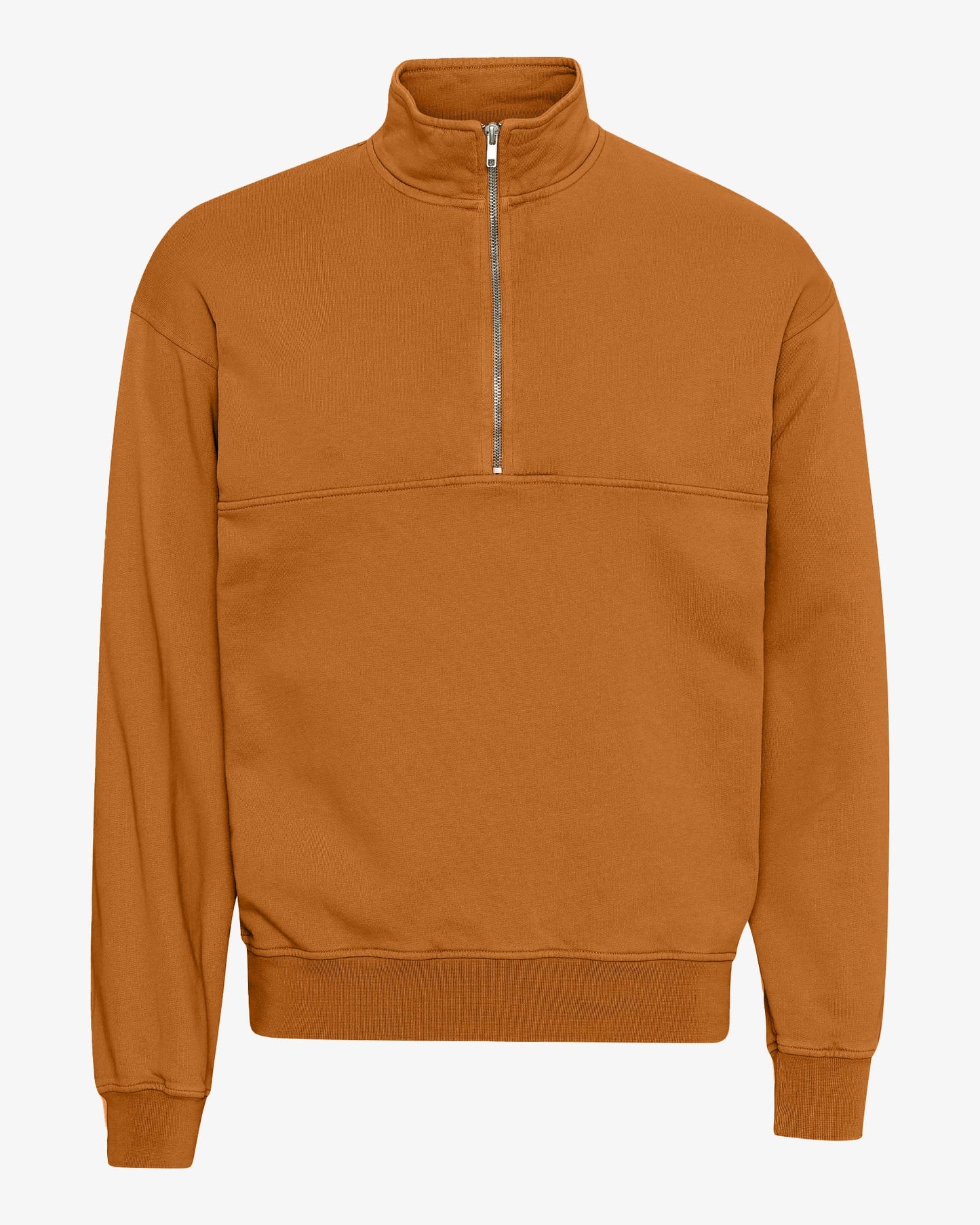 Otto™ | Ingwerbraun Bio-Quarter-Zip-Pullover