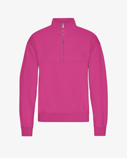 Otto™ | Magenta-Glut Bio-Quarter-Zip-Pullover