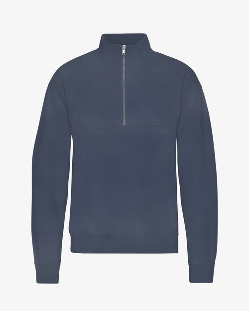 Otto™ | Neptunblau Bio-Quarter-Zip-Pullover