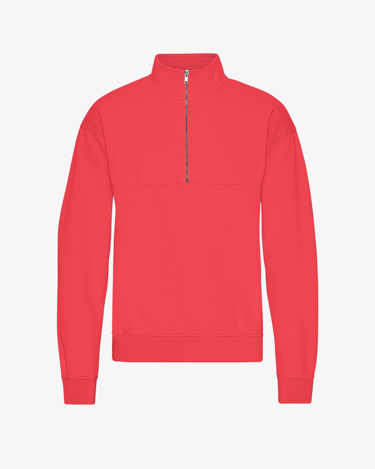 Otto™ | Rote Tangerine Bio-Quarter-Zip-Pullover