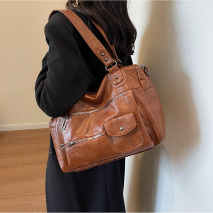 Vanessa ™ | elegante vegane Schultertasche