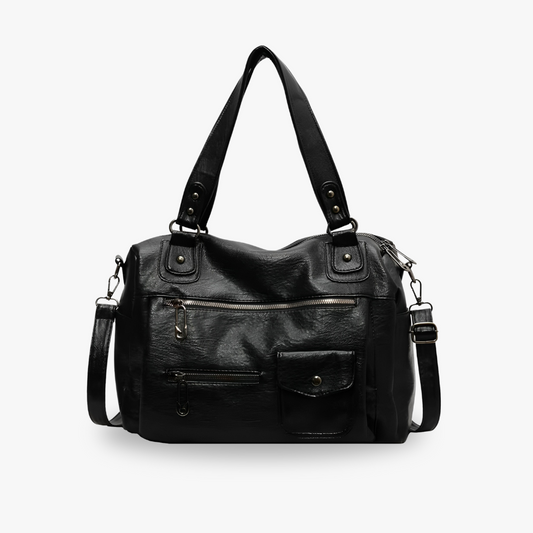 Vanessa ™ | elegante vegane Schultertasche