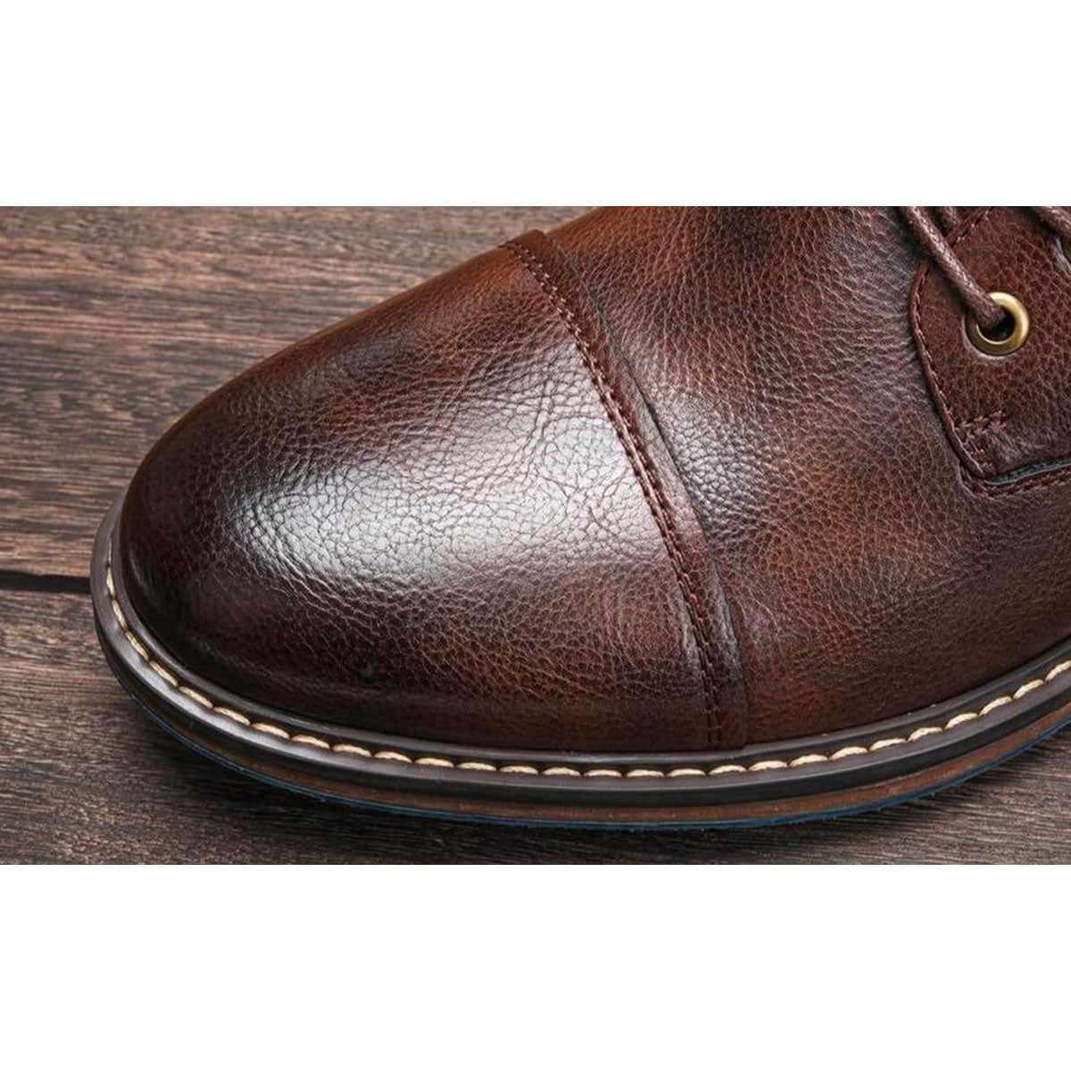 Aden™ | Handgefertigte Premium-Leder-Oxford-Stiefel