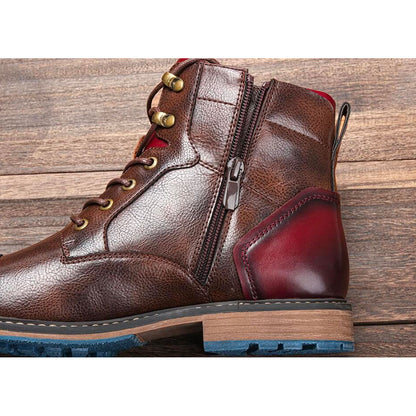 Aden™ | Handgefertigte Premium-Leder-Oxford-Stiefel