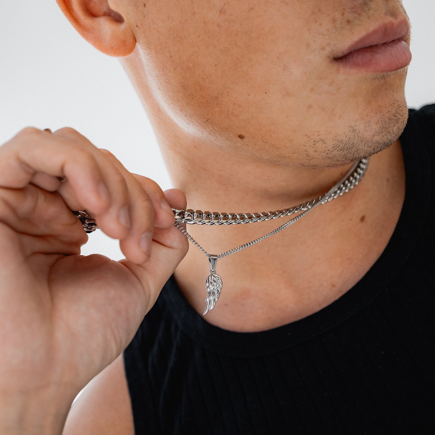 Soren™ | Link Kette 8mm (Silber)