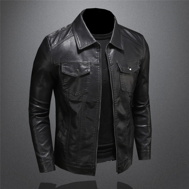 Tristan™ | Leder-Motorradjacke