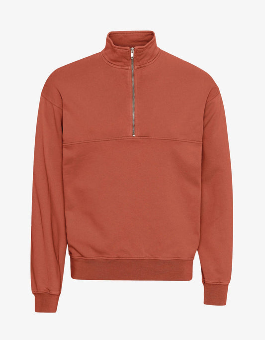 Otto™ | Dunkler Bernstein Bio-Quarter-Zip-Pullover