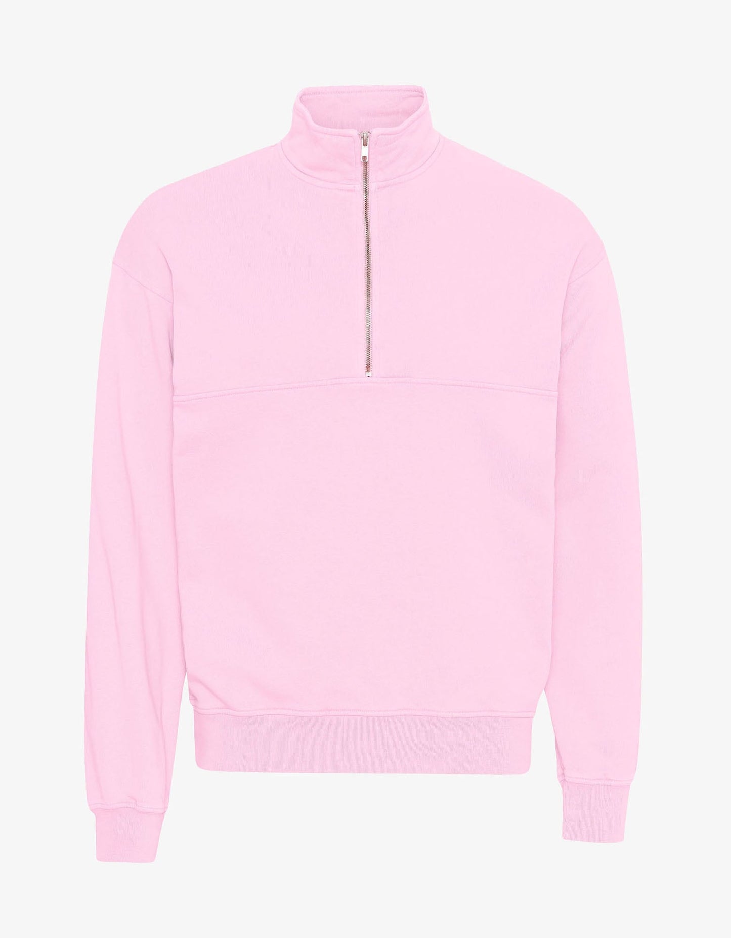 Otto™ | Flamingorosa Bio-Quarter-Zip-Pullover