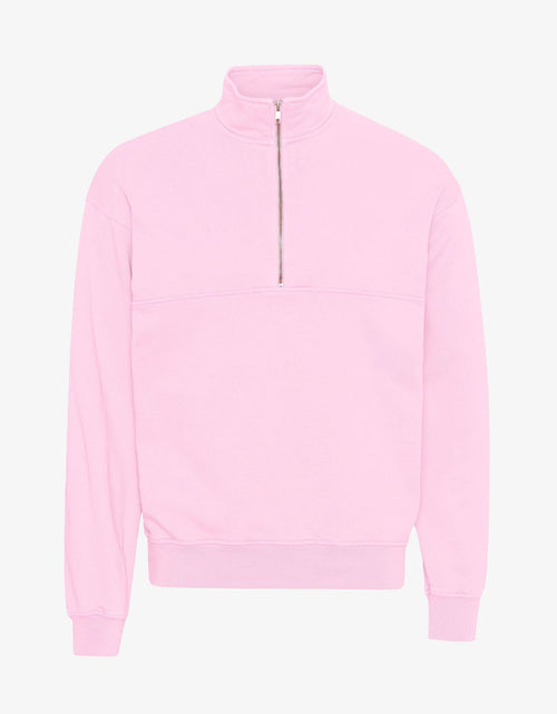 Otto™ | Flamingorosa Bio-Quarter-Zip-Pullover