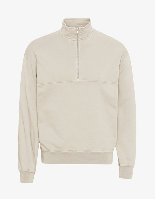 Otto™ | Elfenbeinweiß Bio-Quarter-Zip-Pullover