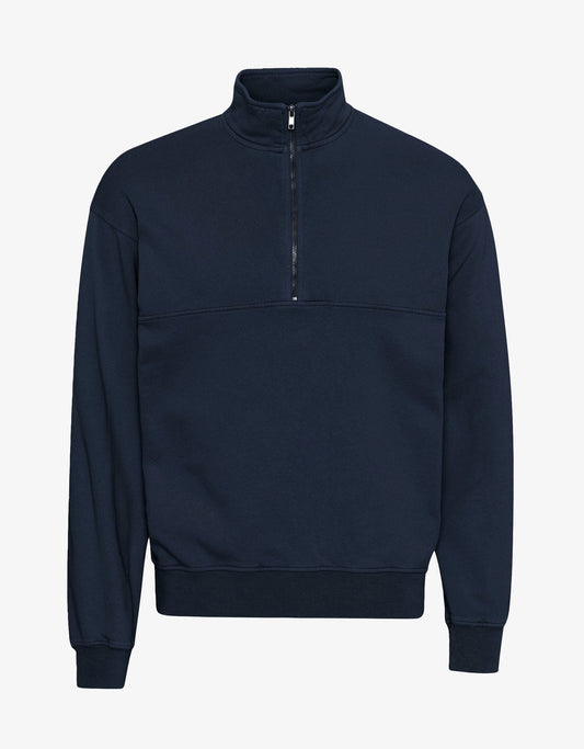 Otto™ | Dunkelblau Bio-Quarter-Zip-Pullover