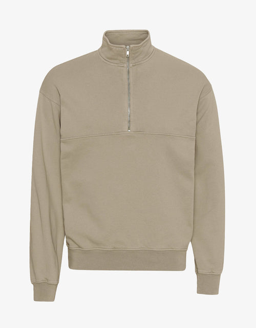 Otto™ | Austern-Grau Bio-Quarter-Zip-Pullover