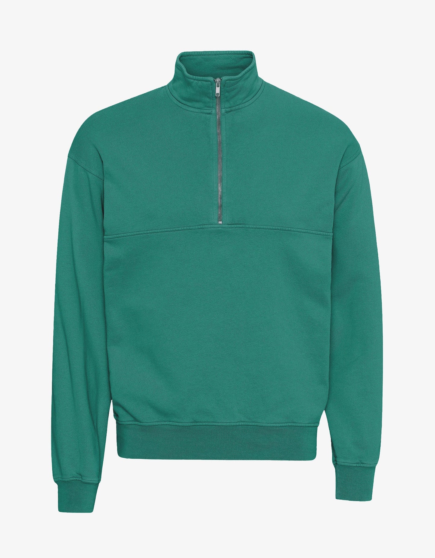 Otto™ | Kieferngrün Bio-Quarter-Zip-Pullover