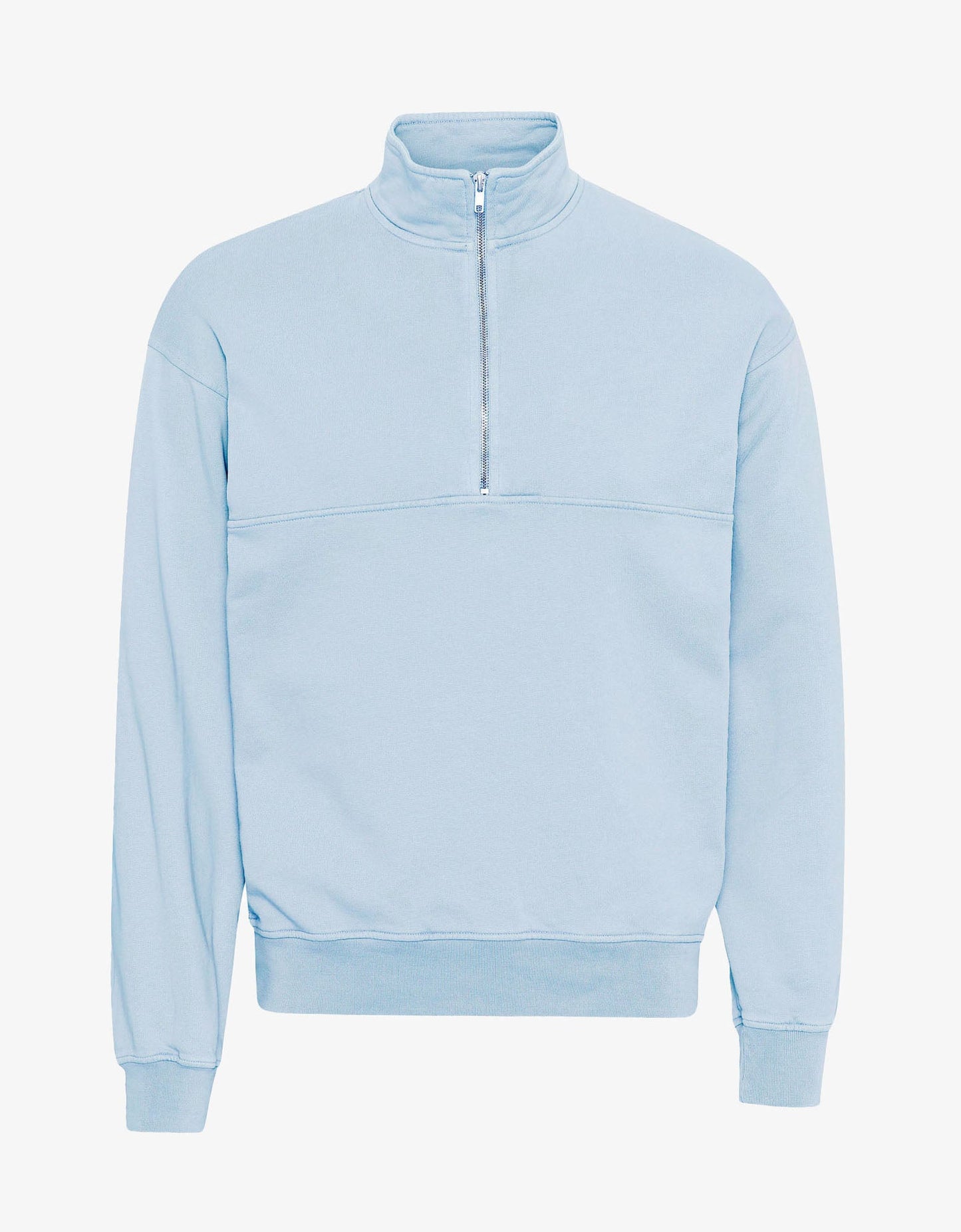 Otto™ | Polarblau Bio-Quarter-Zip-Pullover