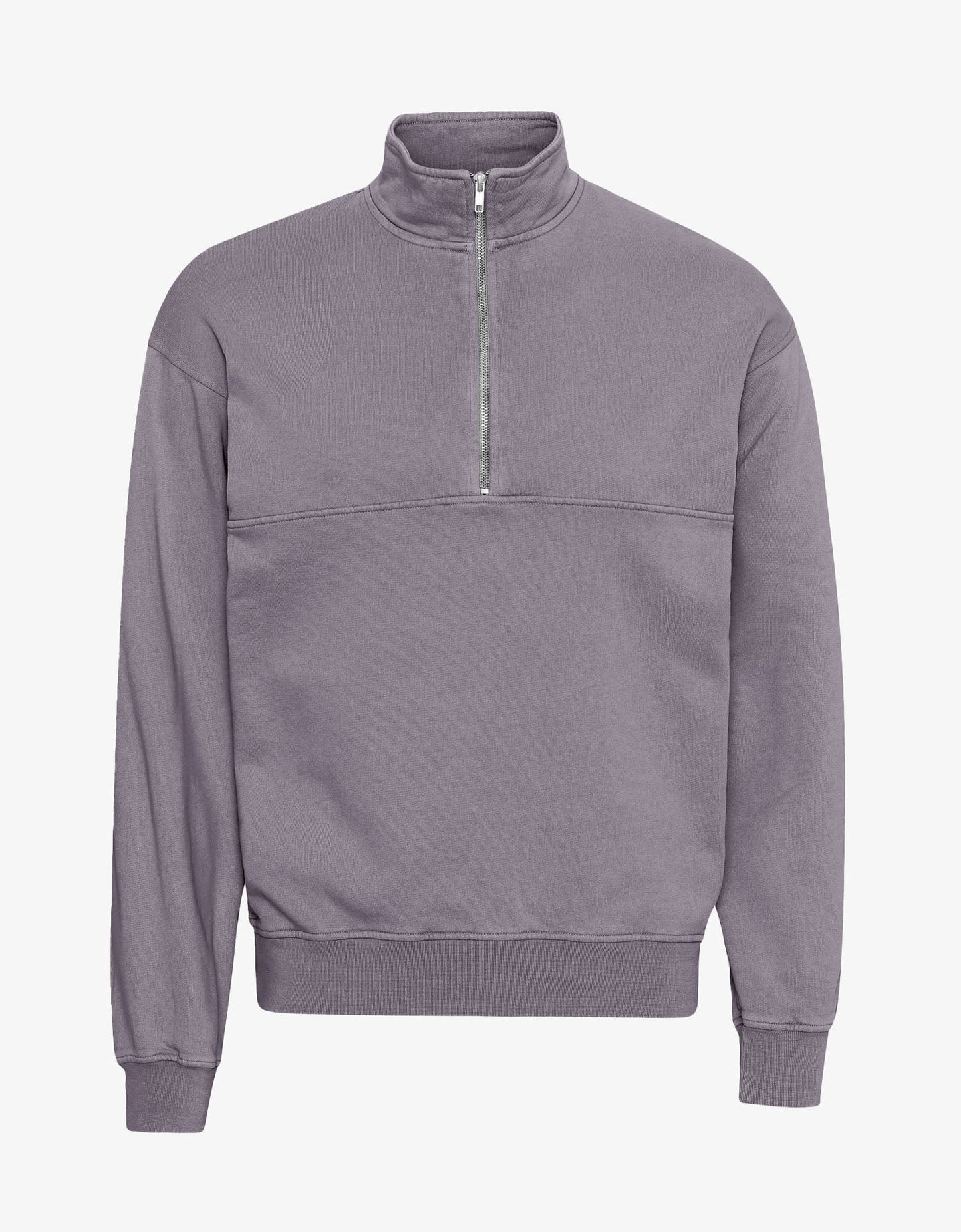 Otto™ | Purpurnebel Bio-Quarter-Zip-Pullover