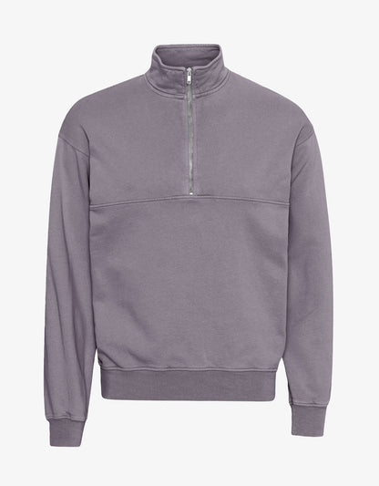 Otto™ | Purpurnebel Bio-Quarter-Zip-Pullover