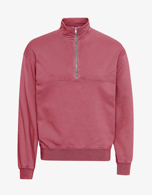 Otto™ | Himbeerpink Bio-Quarter-Zip-Pullover