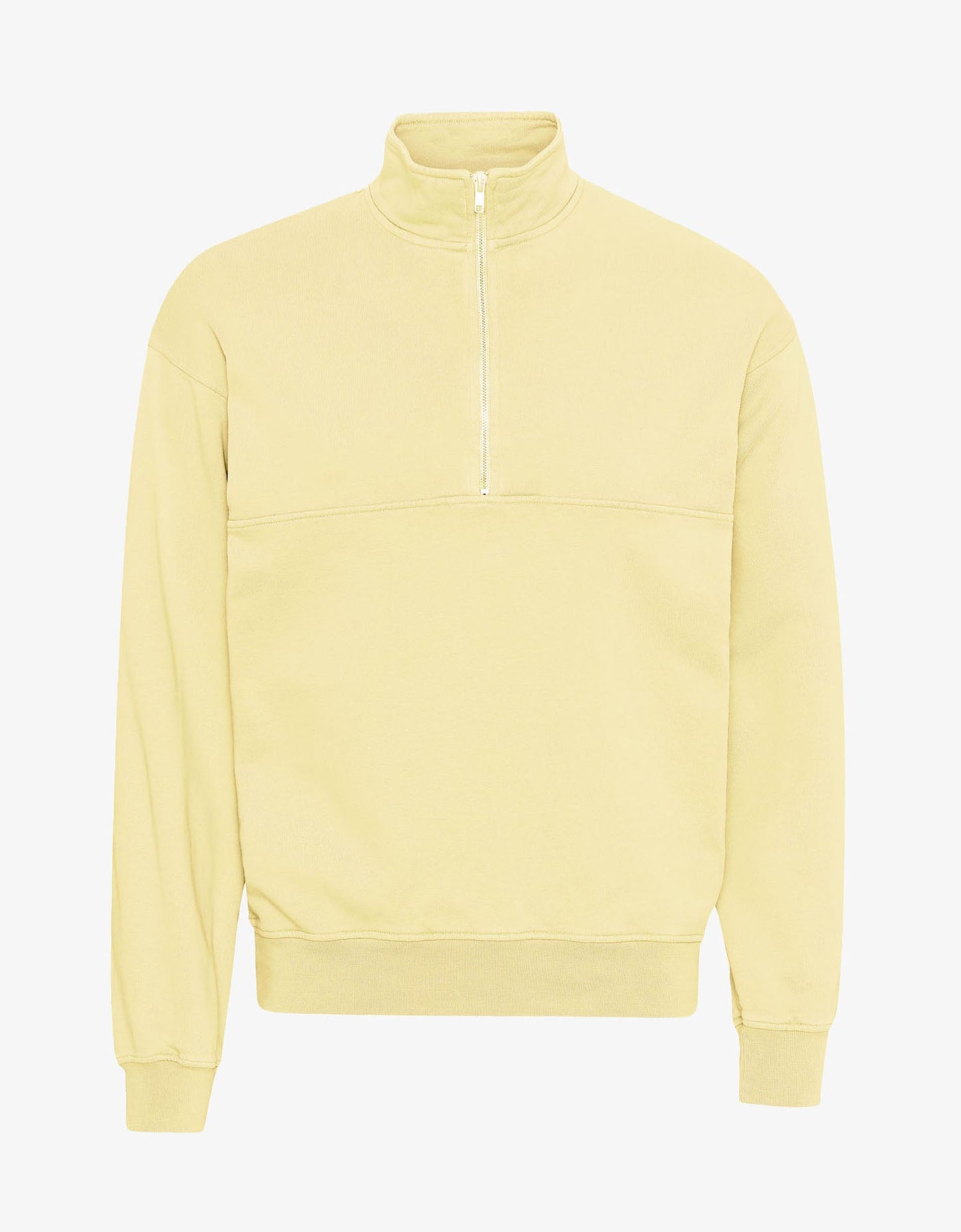 Otto™ | Sanftes Gelb Bio-Quarter-Zip-Pullover