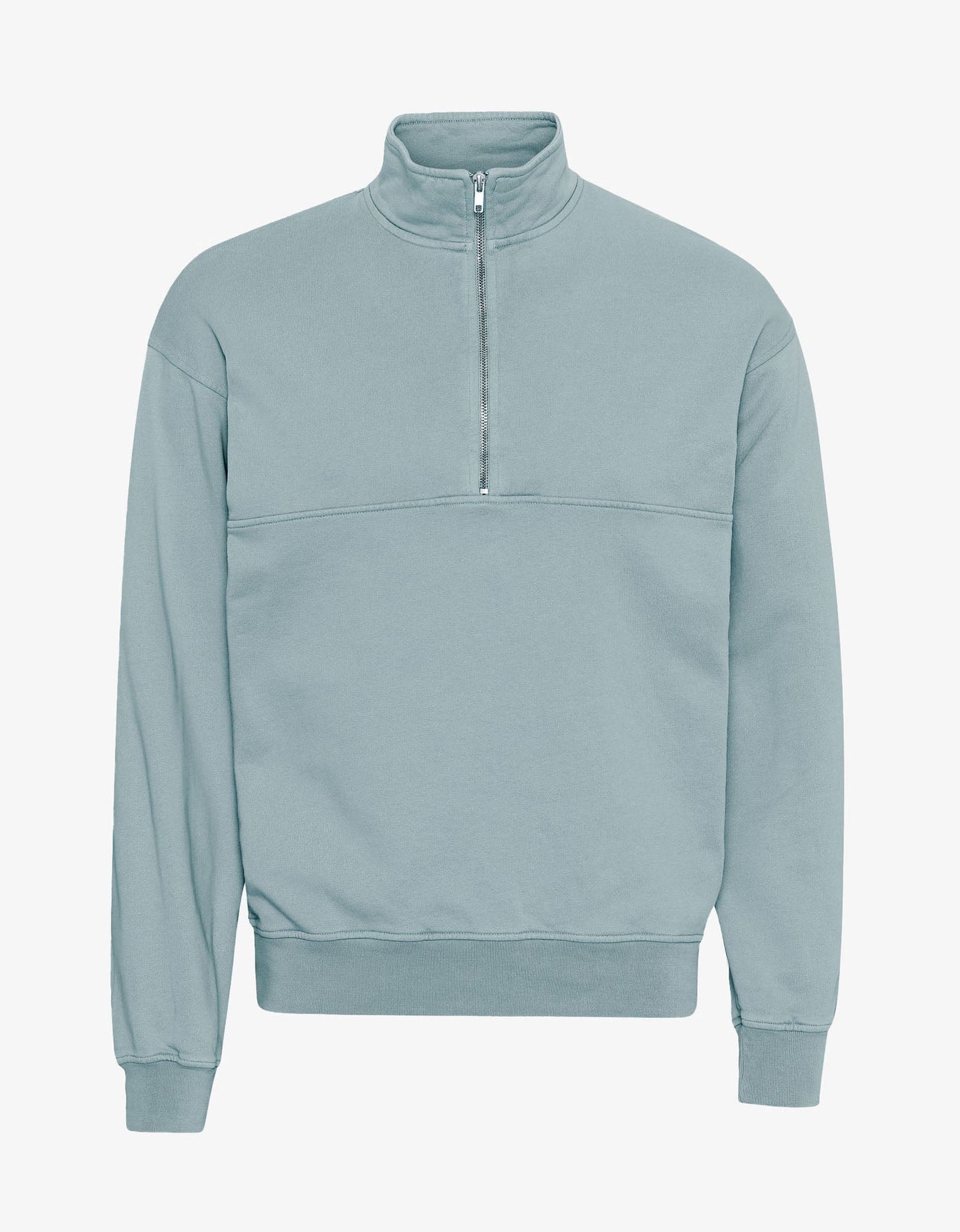 Otto™ | Stahlblau Bio-Quarter-Zip-Pullover