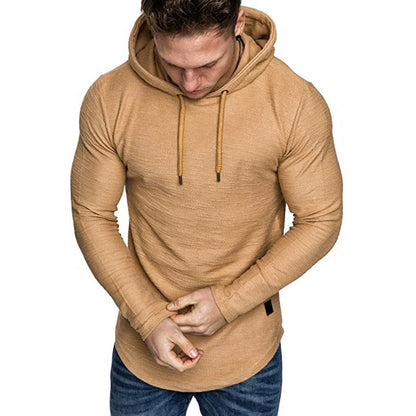 Elliott™ | Hochwertiger Einfarbiger Pullover-Hoodie mit Textur – Weich und Atmungsaktiv