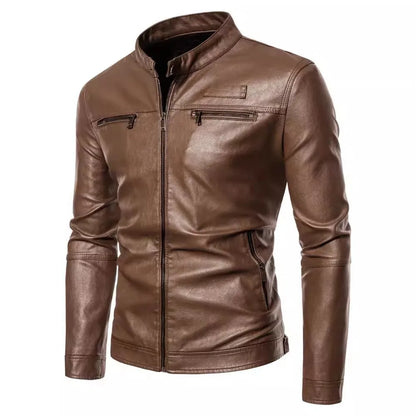 Nico™ | Vintage Steampunk Bikerjacke