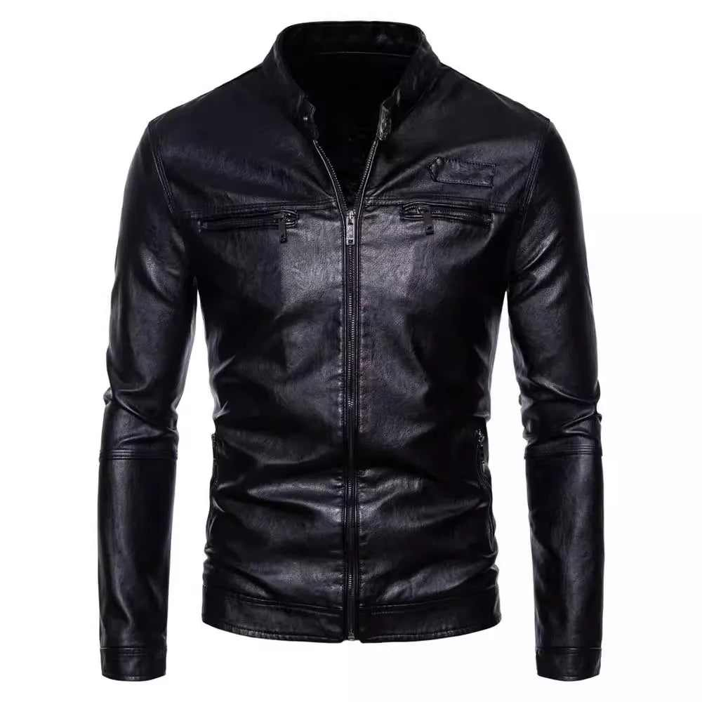 Nico™ | Vintage Steampunk Bikerjacke