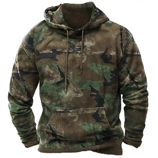 Abel™ Vintage Camouflage Hoodie