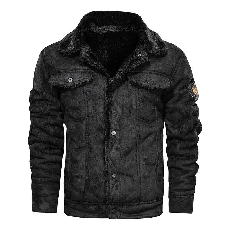 David™ | Herren Winter Fell Leder Bomber