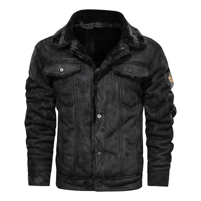 David™ | Herren Winter Fell Leder Bomber