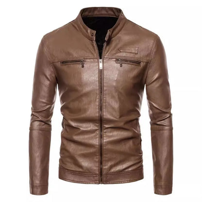 Nico™ | Vintage Steampunk Bikerjacke