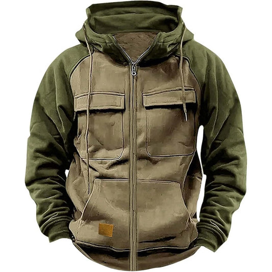 Aarav™ | Full Zip Tactical Hoodie