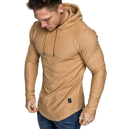 Elliott™ | Hochwertiger Einfarbiger Pullover-Hoodie mit Textur – Weich und Atmungsaktiv