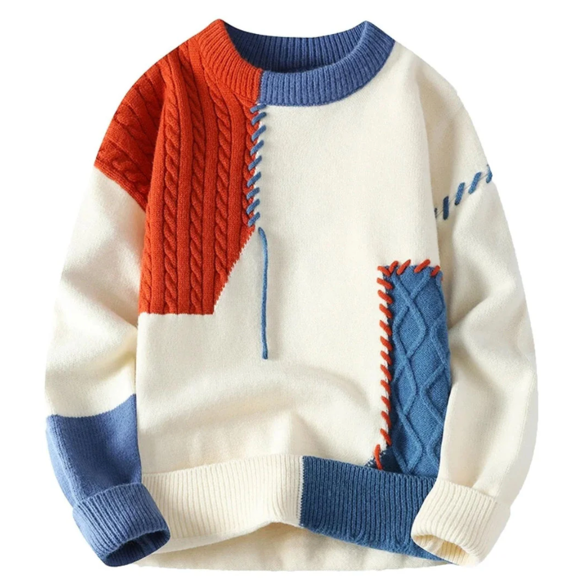 Trudy™ | Patchwork-Pullover