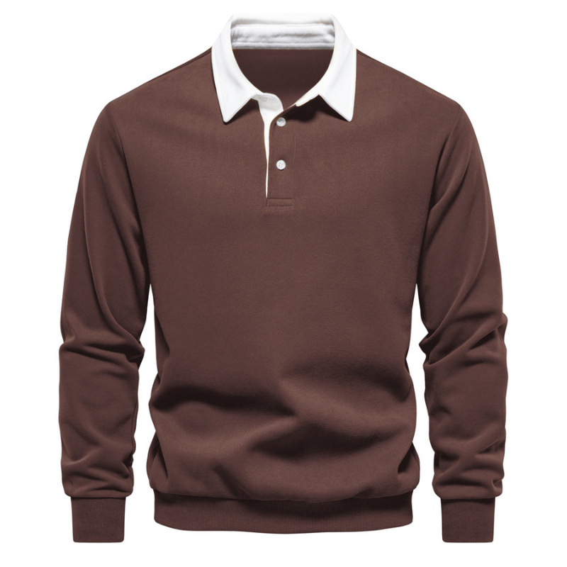 Franz | Polo-Kragen Pullover