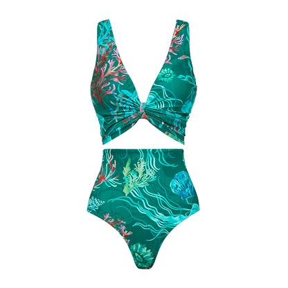 Maia™ | Reversibles Meeresorganismen Bikini Set