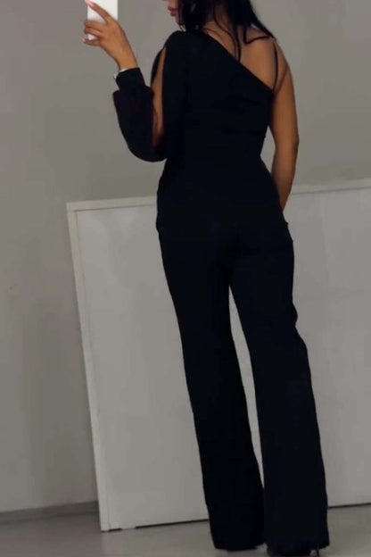 Kya™ | Asymmetrischen Jumpsuit