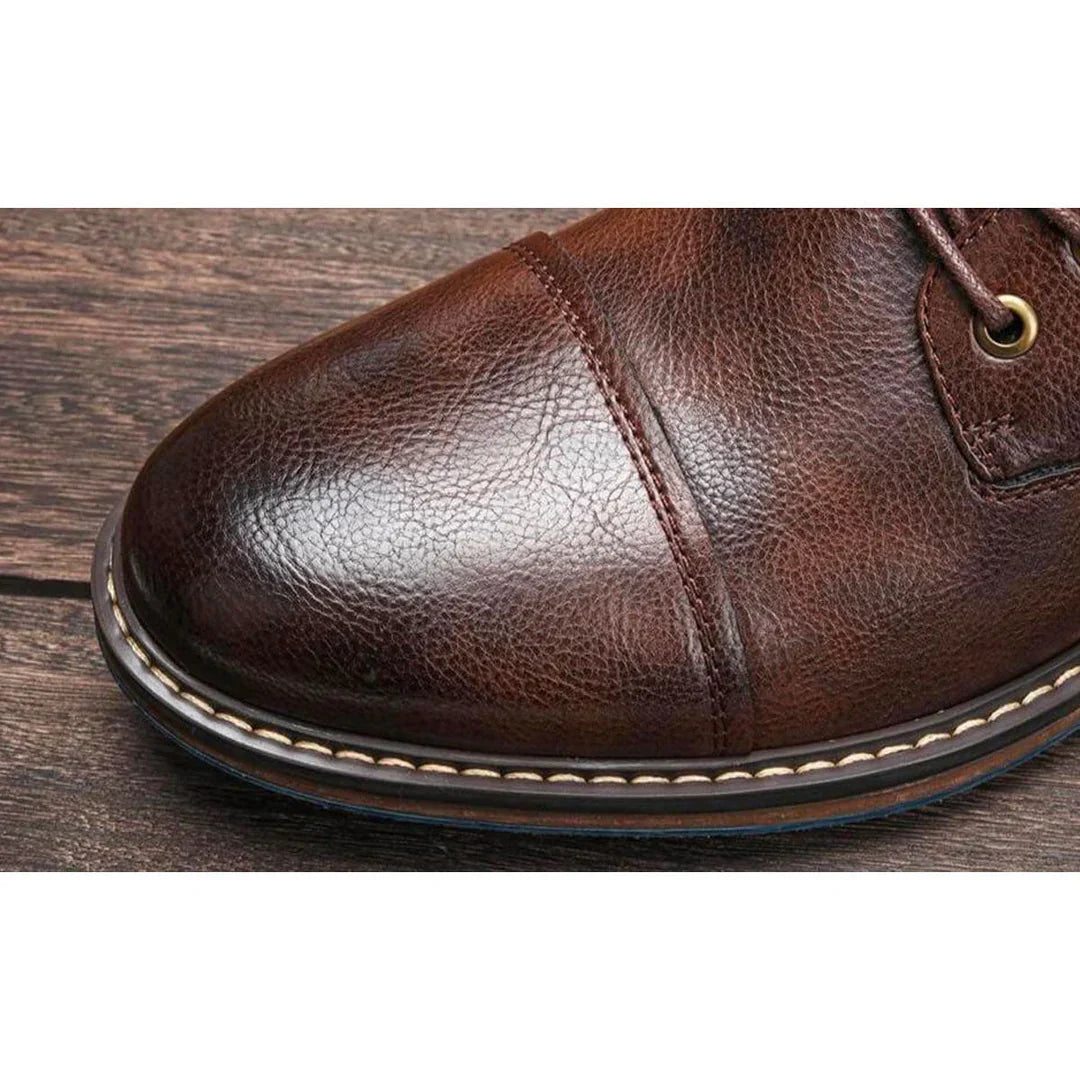 Fernando™ |  Klassische Leder-Oxford-Stiefel