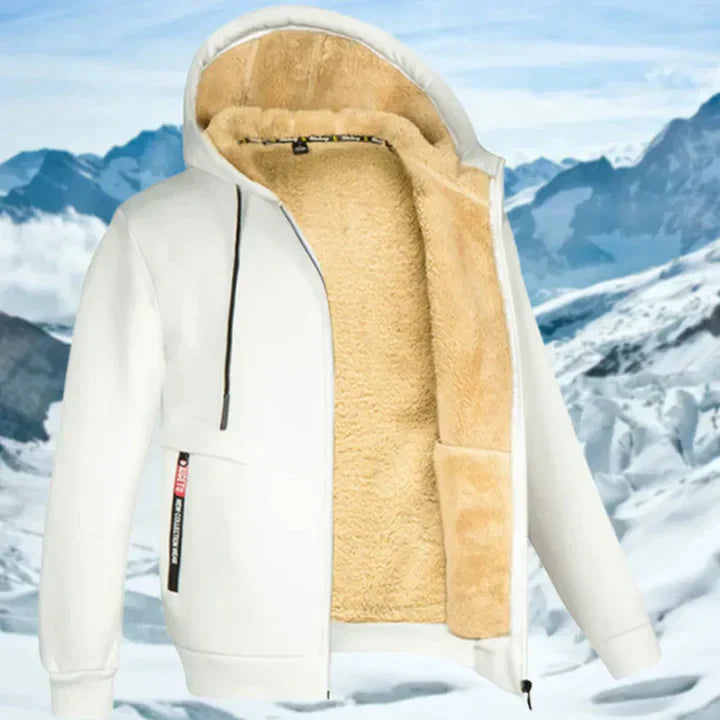 Olaf - Herren-Winterjacke mit Kapuze und Fleece