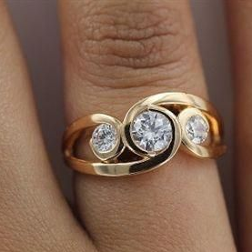 Audrey™ | Vintage Gold-Spiralrings