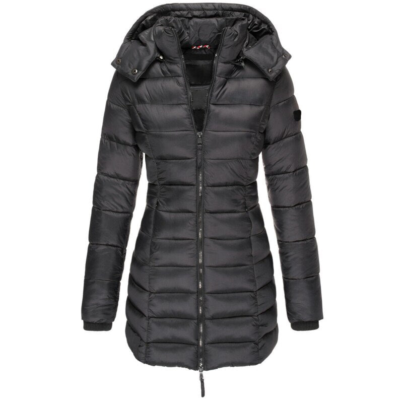 Lilly™ | Lange Daunenjacke Damen Winterkollektion